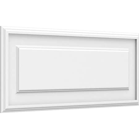 Ekena Millwork Legacy Raised Panel Decorative Wall Panel, 30"W x 12"H x 5/8"P WALP30X12X062LEG